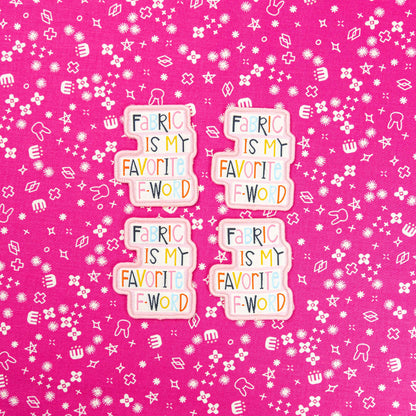 Fabric F-Word - Patch by Kati Cupcake