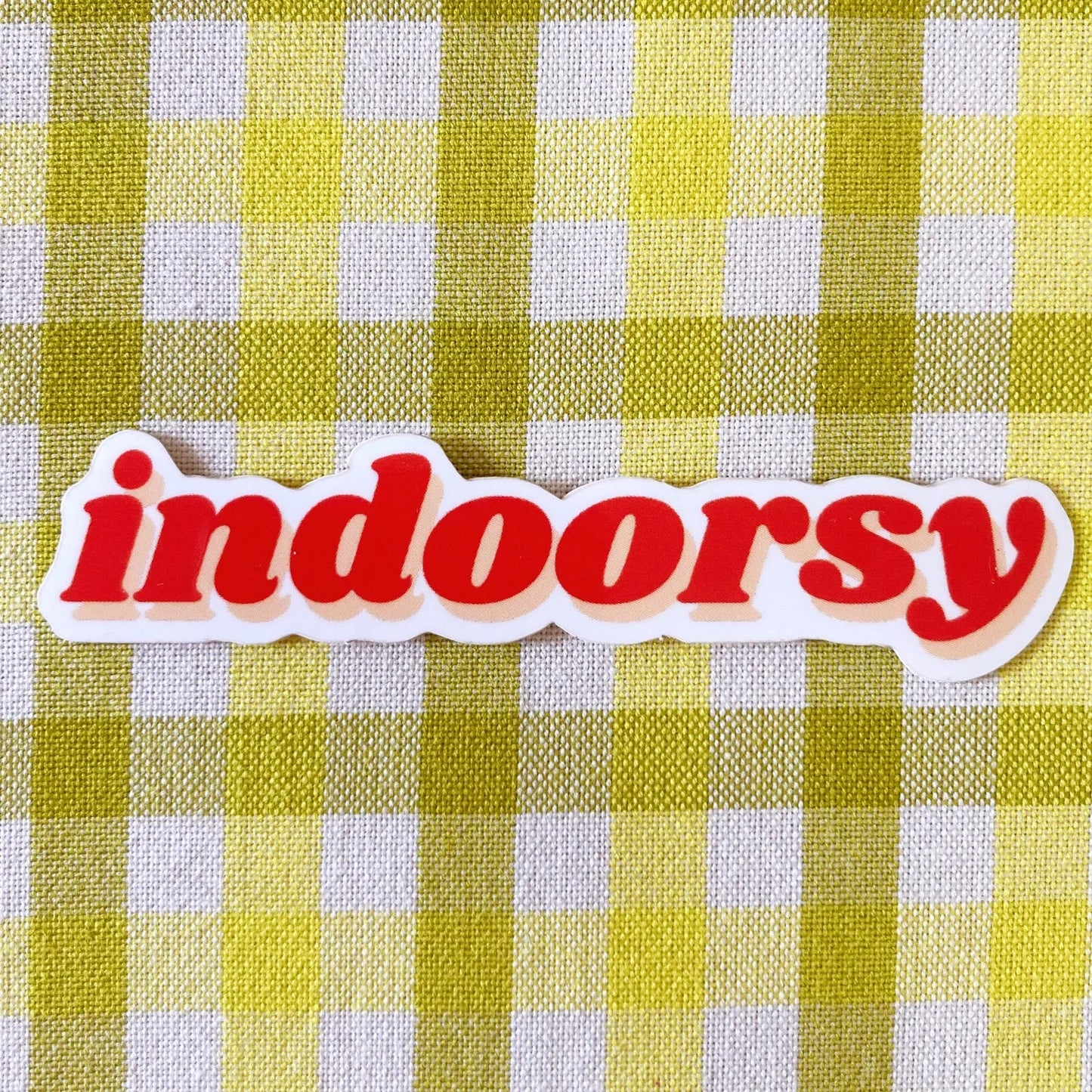 Indoorsy Sticker by Feral Notions