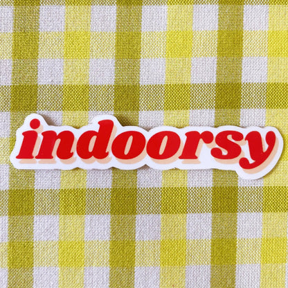 Indoorsy Sticker by Feral Notions