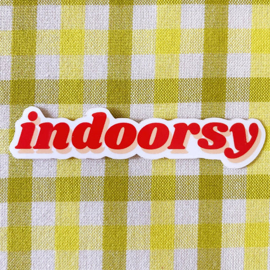 Indoorsy Sticker by Feral Notions