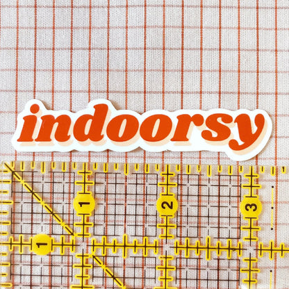 Indoorsy Sticker by Feral Notions