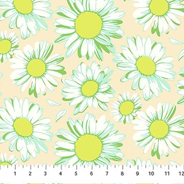 Daisy Crush | Sunshine Daisies in Ivory 91281-12