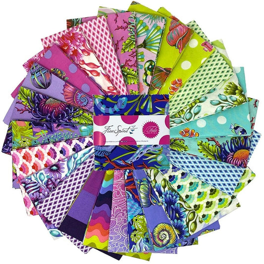 Floral Reef 5" Stacker by Tula Pink for Free Spirit