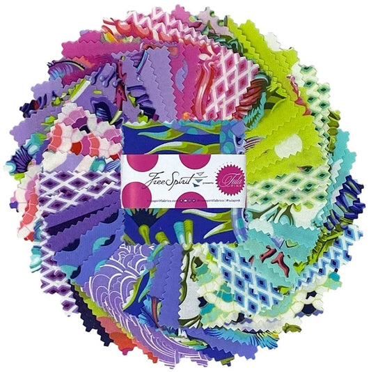 Floral Reef 2.5" Stacker by Tula Pink for Free Spirit