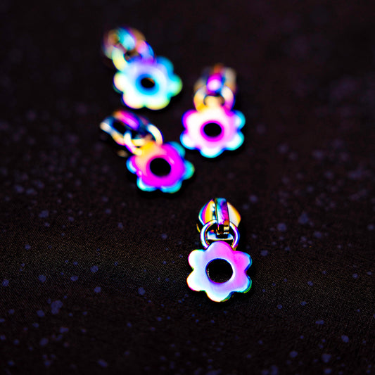 Flower Zipper Pulls by Sassafras Lane