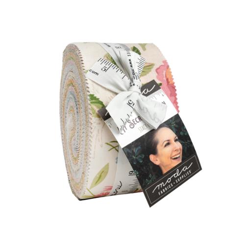 My Secret Garden Jelly Roll by Stacy Iest Hsu  for Moda