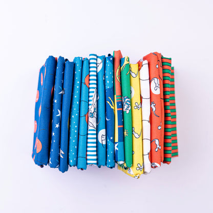 Goodnight Moon 100% Organic Cotton 15 pc Bundle by Cloud 9 Fabric