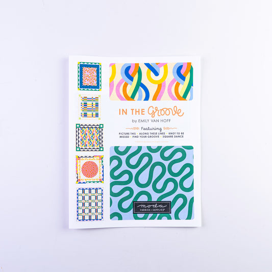 In the Groove 5 Pattern Booklet from Moda