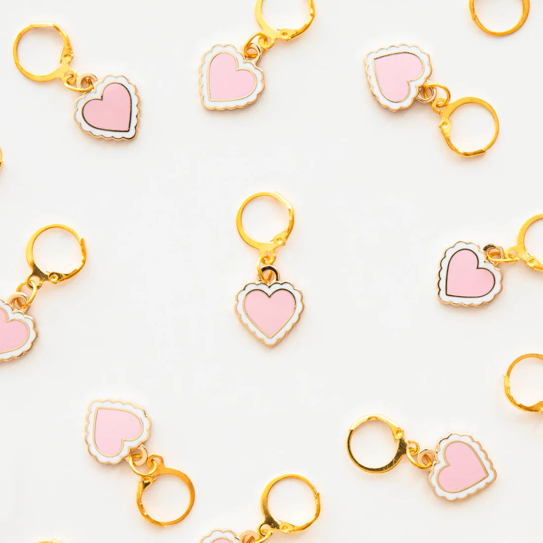 Pink Heart Zipper Charm by Sarah Hearts