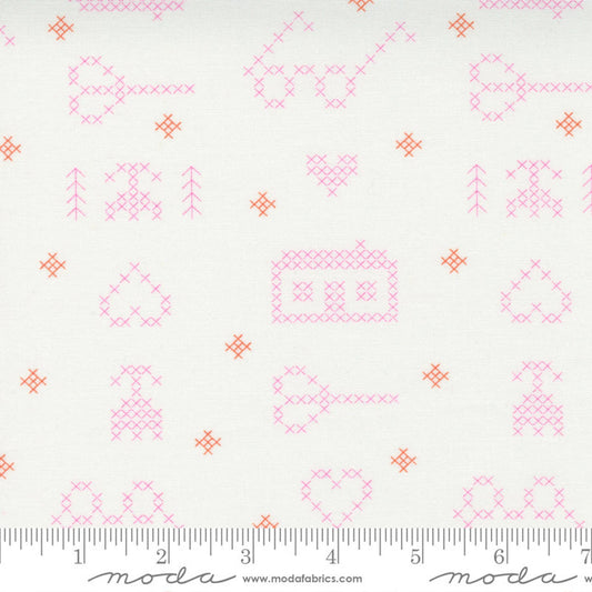 CHRISTMAS SALE: Make Time Off White 24570 11 by Aneela Hoey