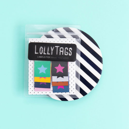 Bright Stars - Woven Sewing Labels by LollyTags