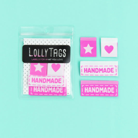 Handmade Variety Set - Woven Sewing Labels by LollyTags