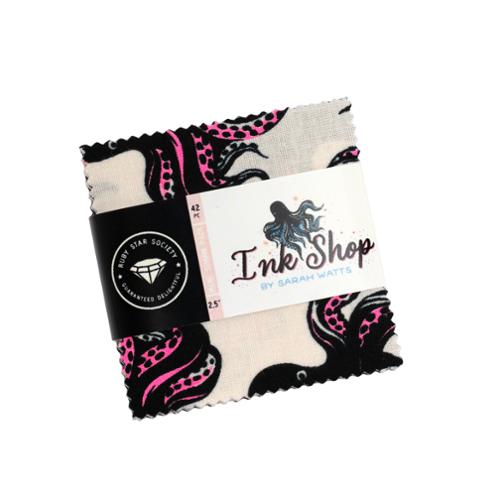 PREORDER: Ink Shop Mini Charm RS2139MC Precut by Sarah Watts for Ruby Star Society