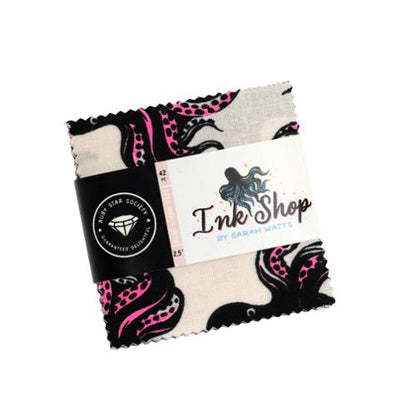 PREORDER: Ink Shop Mini Charm RS2139MC Precut by Sarah Watts for Ruby Star Society