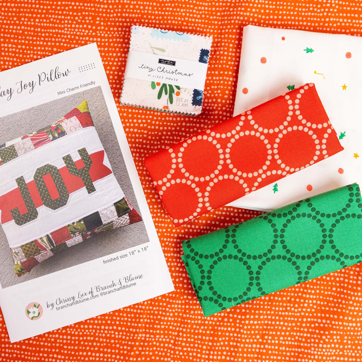 Joy Pillow Kit - Tiny Christmas