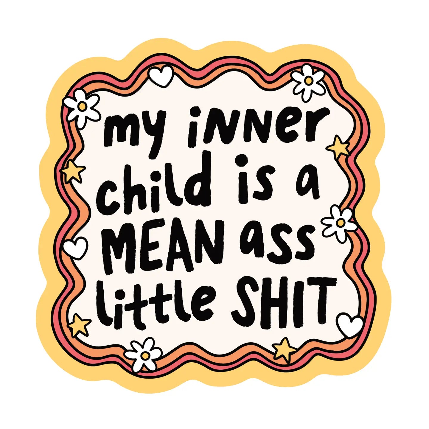 Inner Child Sticker by Juju and Moxie