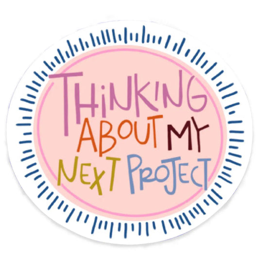 Next Project | Sticker by Kati Cupcake