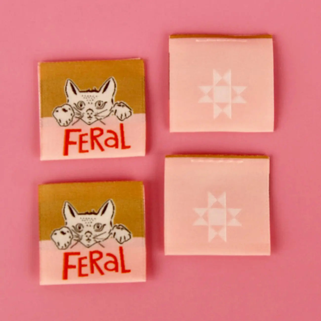 Feral | Sewing Labels by Kati Cupcake