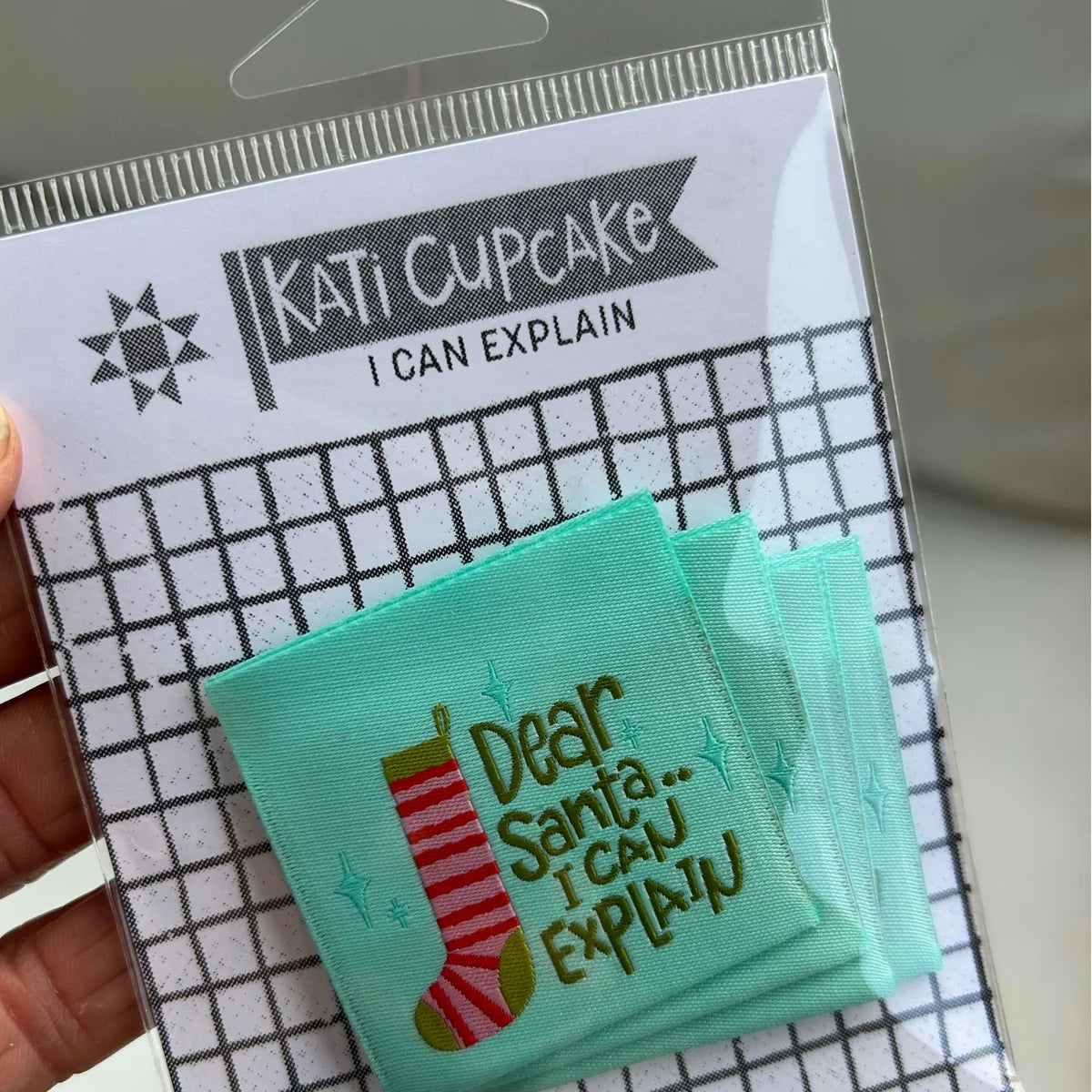 Dear Santa I Can Explain Labels by Kati Cupcake