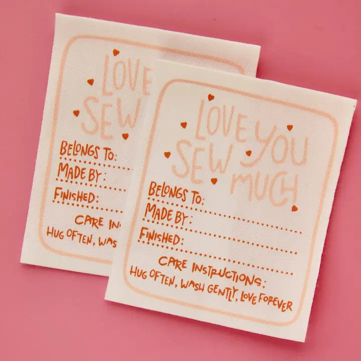 Love You Sew Much | Sewing Labels by Kati Cupcake