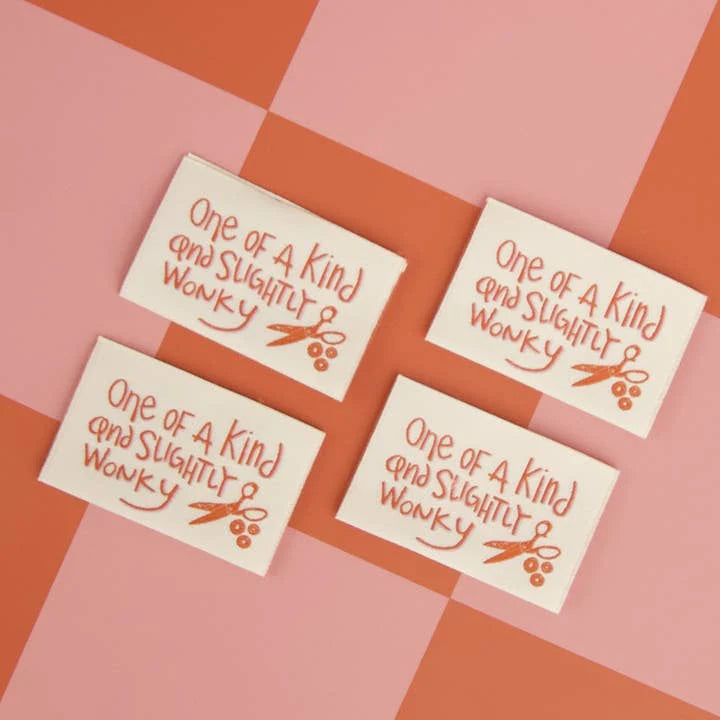 Slightly Wonky  Sewing Labels by Kati Cupcake
