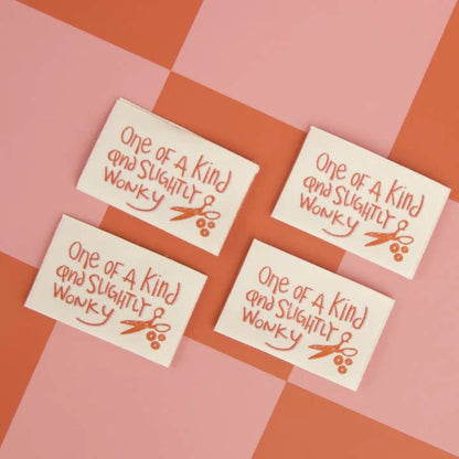 Slightly Wonky  Sewing Labels by Kati Cupcake