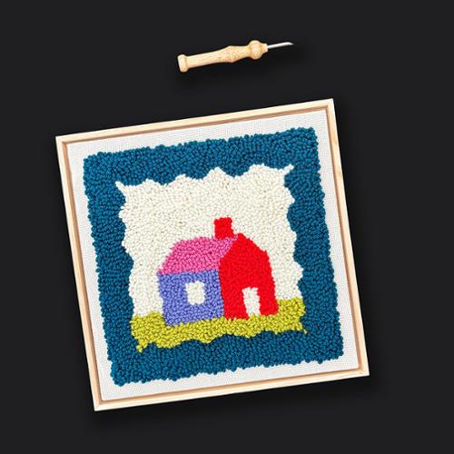 Little House Punch Needle Kit by Alexia Marcelle Abegg for The Urban Acres