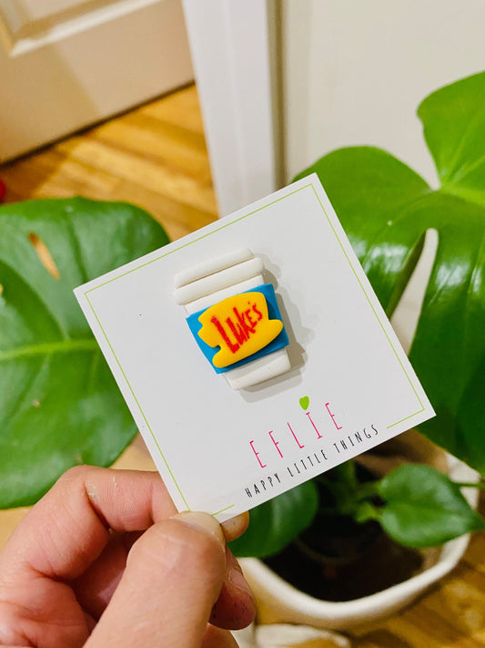 Coffee Cup Diner Needle Minder