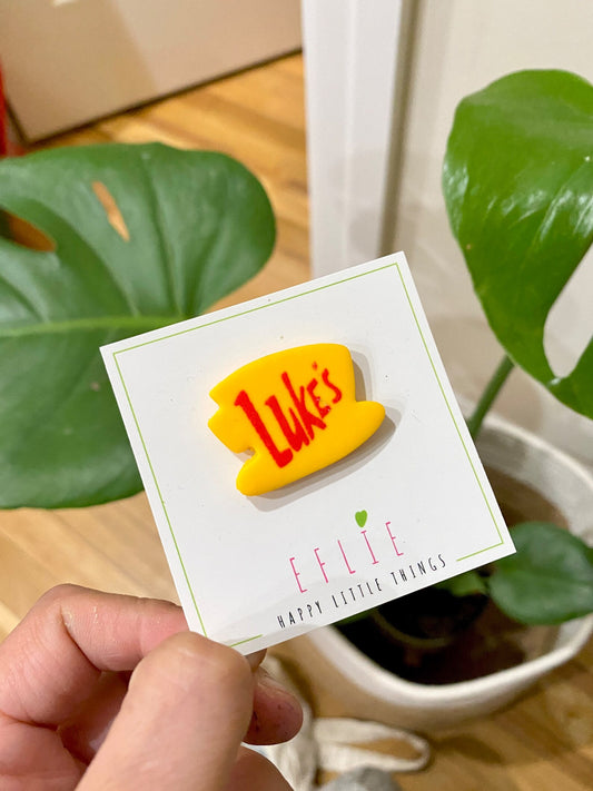 Coffee Cup Diner Needle Minder