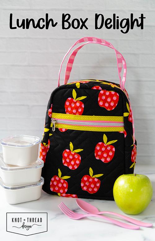 Lunch Box Delight Paper Pattern by Knot and Thread Design