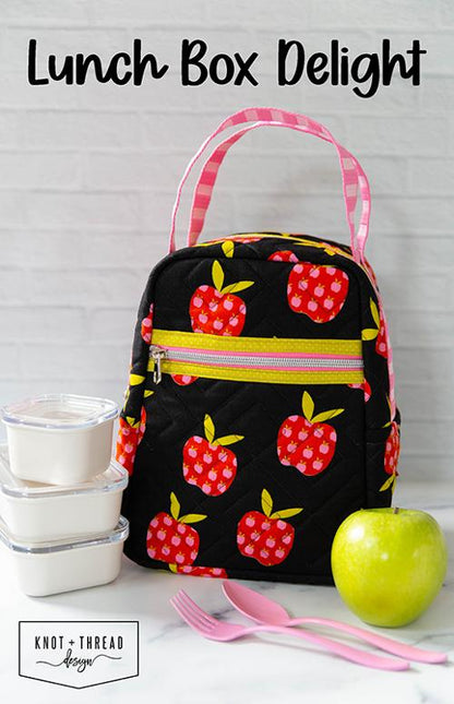 Lunch Box Delight Paper Pattern by Knot and Thread Design