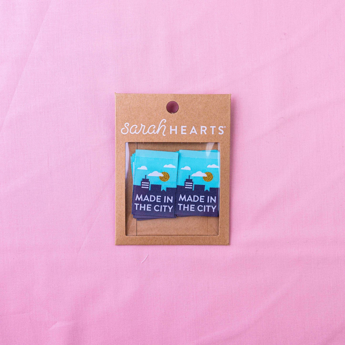 Made in the City Woven Labels by Sarah Hearts