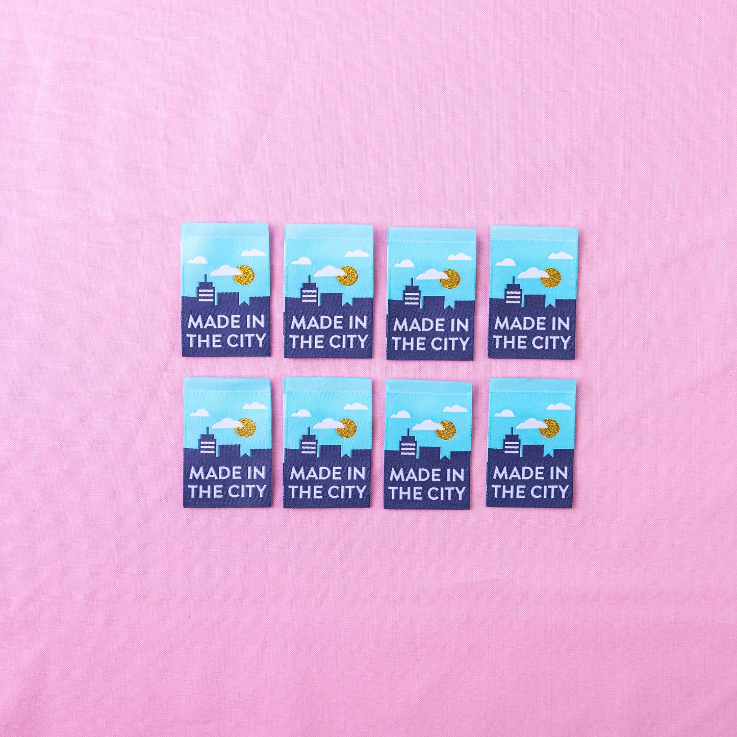 Made in the City Woven Labels by Sarah Hearts