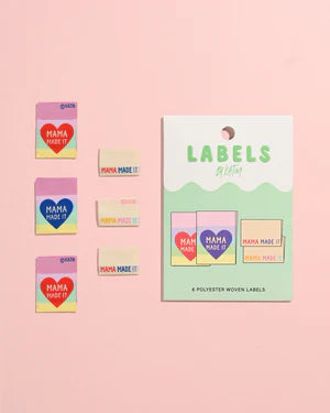 Mama Made It Labels by Kylie and the Machine