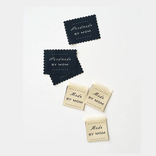 Handmade by Mom Labels in Currant by Matchy Matchy