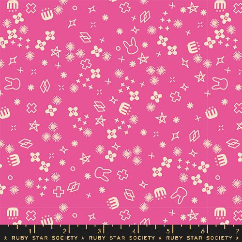 Woodland Park  Raspberry - by Rashida Coleman Hale for Ruby Star Society