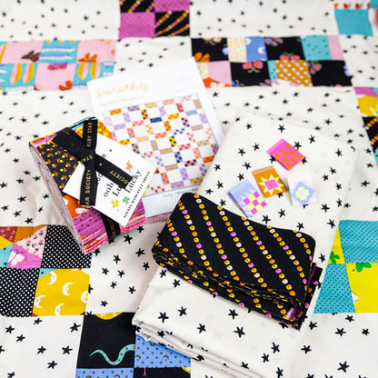 SAMPLE SALE! Millennial Nostalgia - quilt top + pieced backing + precut binding (AUG 27th PICS)