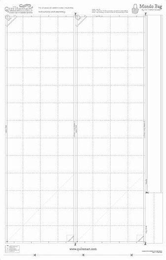 Quiltsmart Mondo Bag Grid Panel