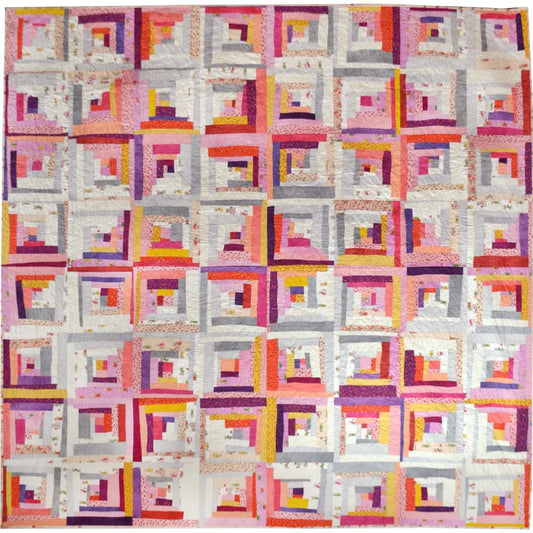 Trixie Log Cabin Paper Pattern by Heather Ross