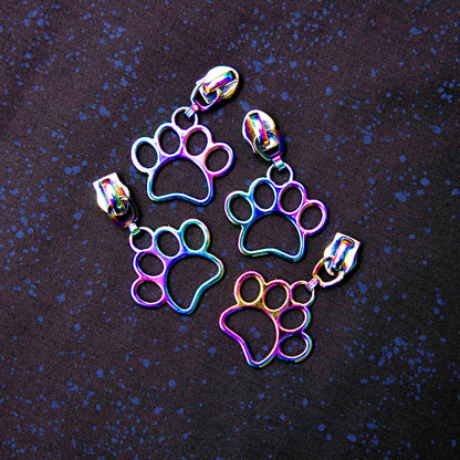 Paw Zipper Pull by Sassafras Lane