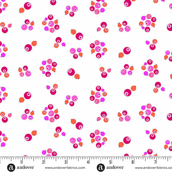 Perfect Day -Bleubs Pink by Libs Elliott for Andover