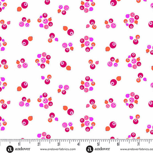 Perfect Day -Bleubs Pink by Libs Elliott for Andover