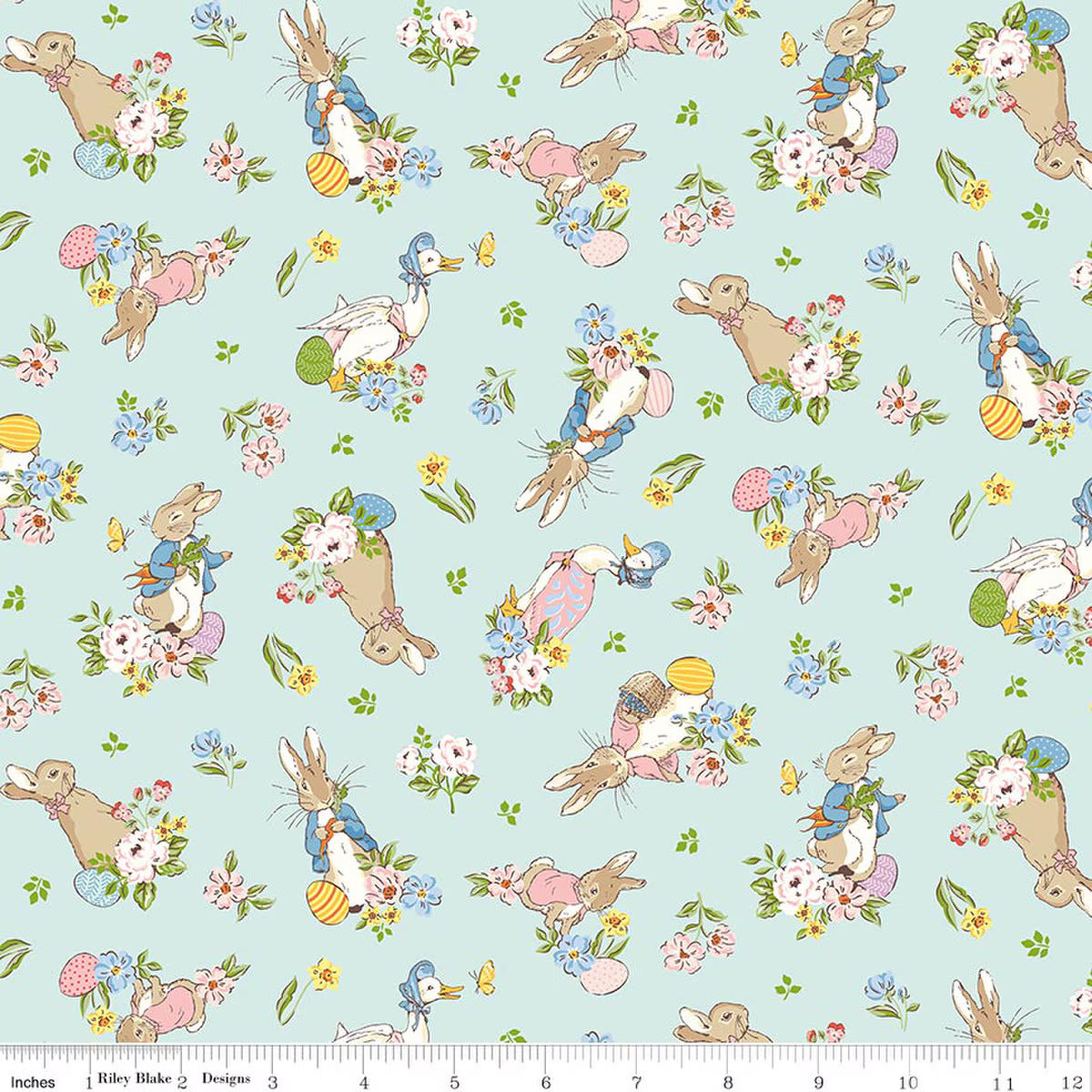 PREORDER: Peter Rabbit  Spring Main |  C18750-BLEACHED DENIM