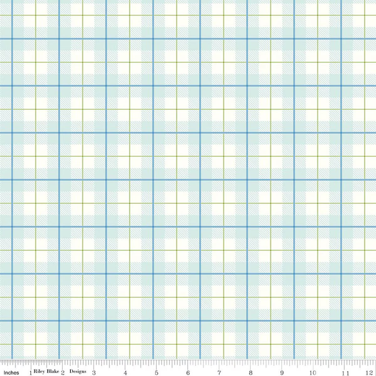 PREORDER: Peter Rabbit Plaid | C18755-BLEACHED DENIM