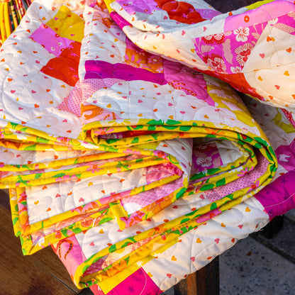 Pink Lemonade Quilt Kit