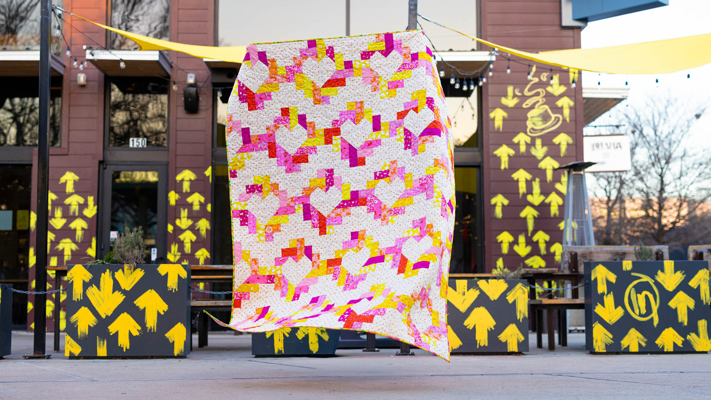 Pink Lemonade Quilt Kit