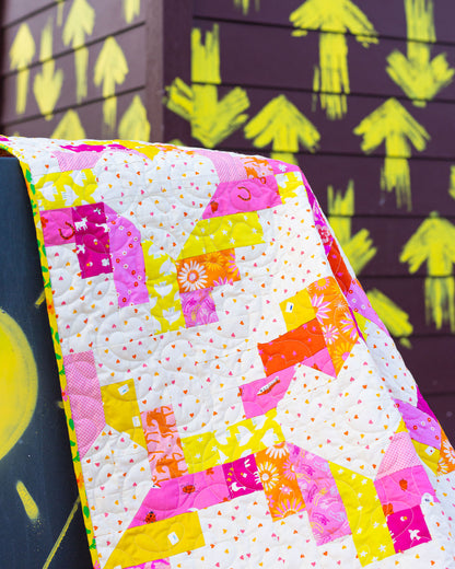 Pink Lemonade Quilt Kit