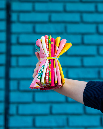 Pink Lemonade 8 pc Fat Quarter Bundle