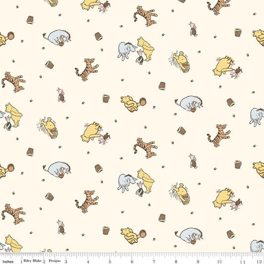 PREORDER: Winnie the Pooh Baby Character Toss C18591-CREAM