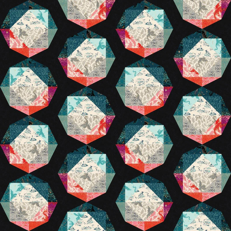 Dragon Dice | Fireglow Crystal Creek Quilt Kit
